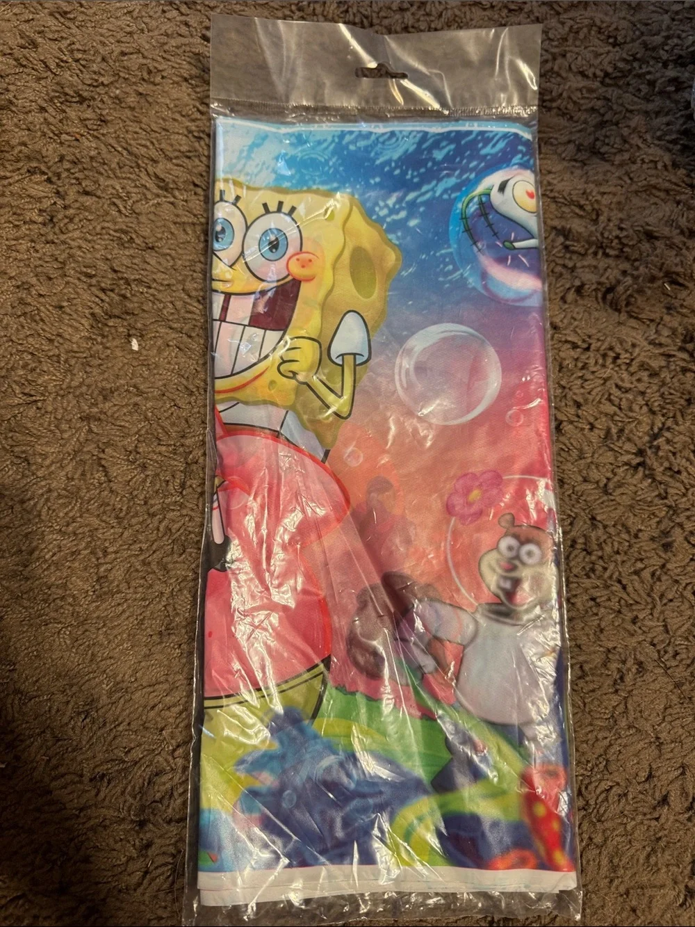 DesignWare SpongeBob Epic Tablecover - Blue, Purple, Pink, Yellow